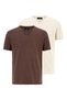 2-Pack Basic V-Neck T-Shirt