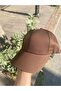 Brown Plain Basic Baseball Hat Unisex Adjustable Cap - 5