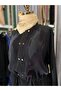 Vatkatex Silk Cupra Skirt Suit - Black - 46 - 4