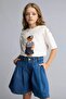 100% Cotton Jean Shorts for Girls H3792A826Sm - 3