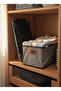 2 Pieces 45X25X20 Steel Framed In-Cabinet Shelf Organizer Foldable Clothing Organizer