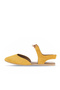 Yellow Alf Suede Women's Flat Sandals 01Wa5807 - 3