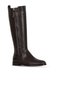 Brown Leather Women's Heeled Boots 33Wc18505 - 2