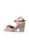 Powder Leather Women's Heeled Sandals 01Wu11200 - 5