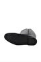 Black Leather Women's Flat Boots 33Wc12520 - 5