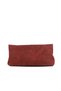 Burgundy Suede Women's Crossbody Bag - 4