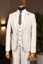 Vest suit light beige - 2