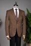 Combined Suit Dress Beige - 5