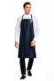 Acid and Chemical Work Apron Pvc Laboratory Waterproof Apron Navy Blue