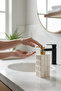 Ladurée 770 ml Mermer Kare Patterned Liquid Soap Dispenser – Stylish and Modern Dispenser - 4