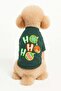 Hohoho Green Small Breed Dog Stretch Fabric Sweatshirt