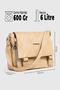 Gk45 Washed Leather Women's Crossbody Bag, Very Suitable for Daily Use, Soft, Functional, Sand Color - 8