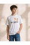 Senior Boys White Printed T-Shirt