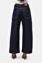Women's Indigo Selvedge 7S6-50 Baggy Low Rise Fit Tokyo 100% Cotton D Denim Jean - 7