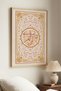 Contemporary Islamic Art Decorative Single Wooden Painting - Natural Wood Framed Painting for Home and Business - 3