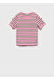 Thin Knit Striped Combination Jersey Sweater - 3