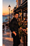 Men's Black Long Sleeve Slim Fit Cotton Satin Special Edition Premium Quality Shirt - 2