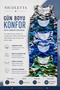 Boy's Athlete Wide Strap Camouflage Cotton Lycra Waiter T-Shirt