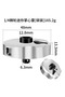MacWork 2-in-1 Mini Double Function Thumbwheel Ratchet Wrench 1/4in. Drive Ratchet Handle Dual He... - 3