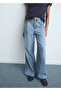 Wideleg Pencil Jeans