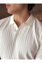 Men's Oversize Ribbed Polo Collar Slim Knitwear T-Shirt - 7