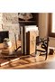 İkra-"oku" Word Written Metal Decorative Book Holder, Bookshelf Decorative Shelf, Decorative Accessory