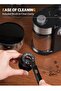 Automatic Burr Mill Coffee Grinder, 18 Custom Grind Settings for Pour Over to Espresso, Silver - 5