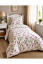 Çiçek Delux 80% Cotton Single Duvet Cover Set Pillow (with Bed Sheet Sheets)