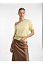 26034 Women's Boat Neck Asymmetrical Sleeve Stone-Stitched Modal Combed Cotton Blouse - 3