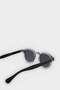 Men's Round Gray Plastic Frame Black Glass Polarized Sunglasses F0575Axns - 6