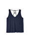 Contrast Spiral String T-Shirt - 3