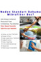 5-Piece Blue 40X40 cm Microfiber Kitchen and General Cleaning Cloth, Micro Fiber Cloth - Glass, Car - 4