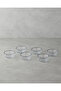Luxe Glass 6-Piece Snack Bowl 9 cm Transparent