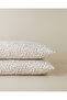 Floral Trail Easy-Iron 2-Piece Pillowcase 50X70 cm Beige - 2