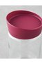 Alina Glass Spice Jar 212 ml Burgundy - 3