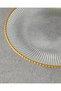 Graceful Shapes Glass Cake Plate Gold - 3