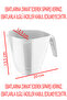 1200 ml Watering Can, Toilet Watering Can, Bathroom Water Bucket, Flower Watering Container - 2