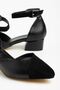 Holly Heeled Black Skin-suede Shoes - 3