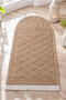 Luxury Prayer Mat with Sponge That Doesn'T Cause Knee Pain, Quilted and Padded, Soft Prayer Mat, Gift Dowry Box - Gold
