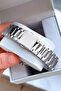 Men's Wristwatch 3 Atm Water Resistant Silver Color Steel Band Dke2031C3 - 5