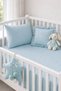 100% Cotton Park Mattress Elastic Baby Sheet Set (70X120X15) Pillowcase (35X45)