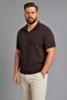 Cotton Regular Fit Large Size Short Sleeve Polo T-Shirt H2118Ax26Sp - 2