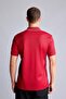 Cotton Standard Fit Short Sleeve Polo Red T-Shirt H4854Ax26Sm - 2