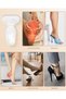 12 Pieces Silicone Heel Pads,High Heel Protectors and Comfort Insoles for Pain Relief - 5