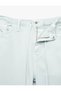 Cotton Pocket Detailed Waist-Tie Loose Trousers - Loose Straight Fit Jean - 6