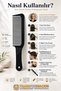Barber Hairdresser Hair Carbon Cutting Comb Absolute Professional - Anti-Static Heat Resistant Hair Styling Comb 720674 - 2