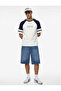 Cotton Comfortable Fit Regular Waist Baggy Jean Shorts