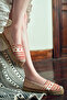 Kastamonu Stone Print Women's Tan Patterned Espadrille 25Sfd20836F