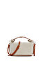Women's Beige Long Strap Jean Mini Crossbody Bag 26Pbd29096F