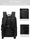 حقيبة ظهر سوداء للجنسين من D-Pack 24WBD30006F - 7
